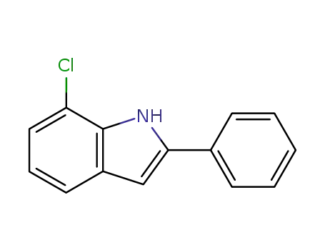 1H-Indole, 7-chloro-2-phenyl-