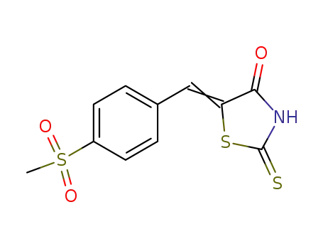 5-(4-methanesulfonyl-benzylidene)-2-thioxo-thiazolidin-4-one