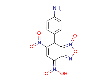 Benzenamine,4-(1,4-dihydro-5,7-dinitro-3-oxido-2,1,3-benzoxadiazol-4-yl)- cas  84802-78-8