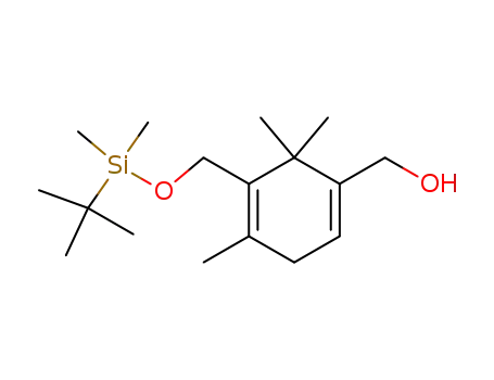 2-(tert-butyldimethylsiloxymethyl)-4-hydroxymethyl-1,3,3-trimethyl-cyclohexa-1,4-diene
