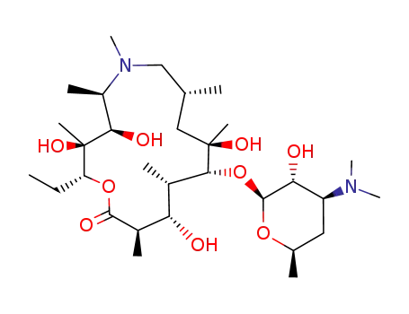 Molecular Structure of 117693-41-1 (DesosaMinylazithroMycin)