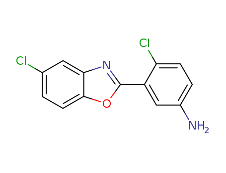Benzenamine, 4-chloro-3-(5-chloro-2-benzoxazolyl)-