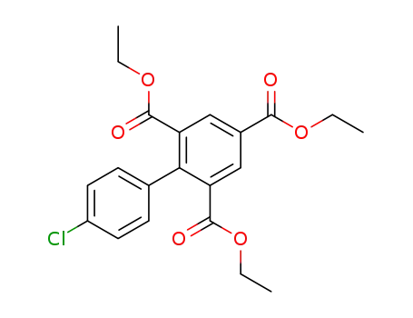 4'-Chloro-biphenyl-2,4,6-tricarboxylic acid triethyl ester