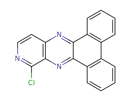 10-chloro-dibenzo[<i>f,h</i>]pyrido[3,4-<i>b</i>]quinoxaline