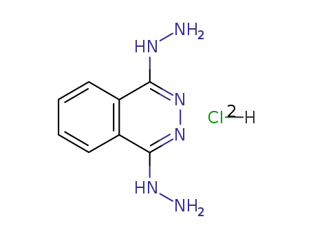Molecular Structure of 25316-27-2 (2,3-dihydrophthalazine-1,4-dione dihydrazone hydrochloride)