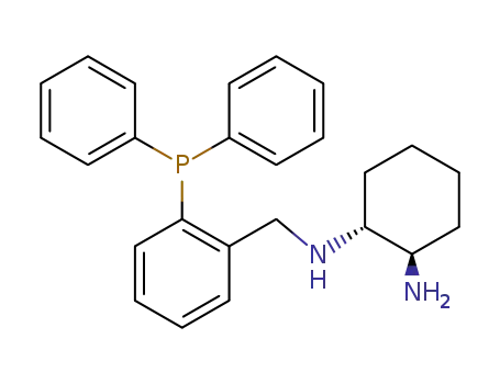 Molecular Structure of 690624-51-2 ((1R,2R)-N-(2-diphenylphosphanylbenzyl)cyclohexane-1,2-diamine)