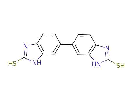 Molecular Structure of 871882-17-6 (2,2'-dithiol-5,5'-bis-1H,1'H-benzimidazole)