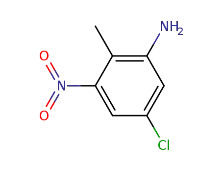 Molecular Structure of 219312-44-4 (2-AMINO-4-CHLORO-6-NITROTOLUENE)