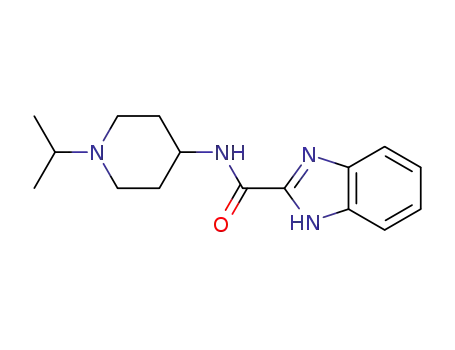 1H-Benzoimidazole-2-carboxylic acid (1-isopropyl-piperidin-4-yl)-amide