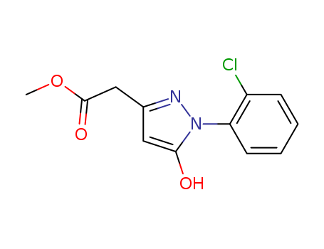 methyl [1-(2-chlorophenyl)-5-hydroxy-1H-pyrazol-3-yl]acetate