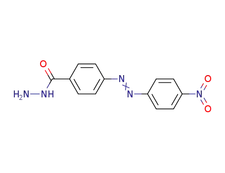 4'-Nitro-azobenzol-carbonsaeure-<sup>(4)</sup>-hydrazid