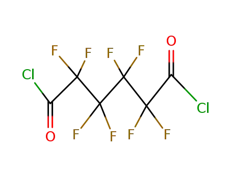Molecular Structure of 336-06-1 (OCTAFLUOROADIPOYL CHLORIDE)