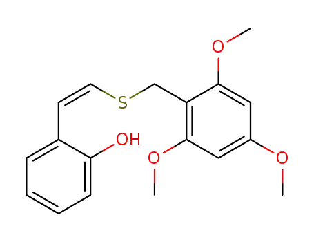 (Z)-2-hydroxystyryl-2,4,6-trimethoxybenzylsulfide