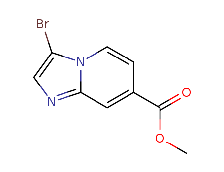 methyl 3-bromoH-imidazo[1,2-a]pyridine-7-carboxylate