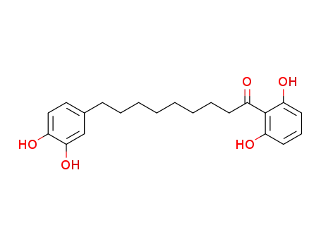 Molecular Structure of 63335-25-1 (Malabaricone C)