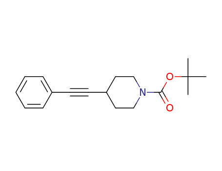 1-Boc-4-phenylethynyl-piperidine