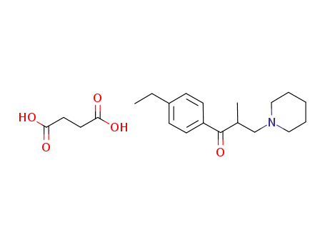 (2RS)-1-(4-ethylphenyl)-2-methyl-3-piperidin-1-yl-propan-1-one succinate