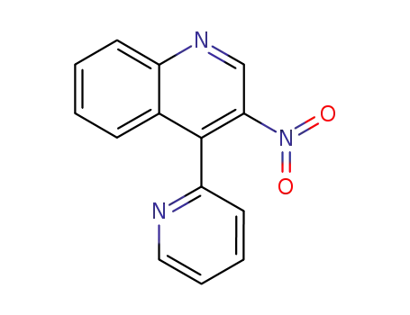 3-nitro-4-[2]pyridyl-quinoline