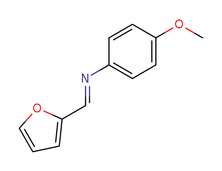 Molecular Structure of 100239-11-0 ((E)-N-2-furylidene-4-methoxyaniline)