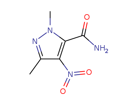 1,3-DIMETHYL-4-NITRO-1H-PYRAZOLE-5-CARBOXAMIDE