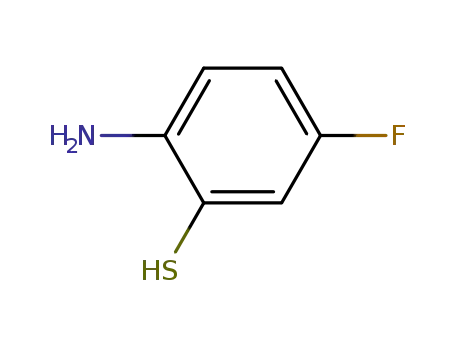 Molecular Structure of 33264-82-3 (2-AMINO-5-FLUOROBENZENETHIOL)