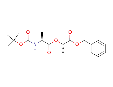 (S)-1-benzyloxycarbonyl-ethyl (S)-2-tert-butoxycarbonylaminopropanoate
