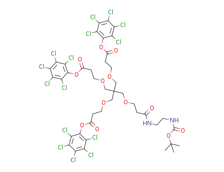 Molecular Structure of 1049690-42-7 (C<sub>42</sub>H<sub>39</sub>Cl<sub>15</sub>N<sub>2</sub>O<sub>13</sub>)