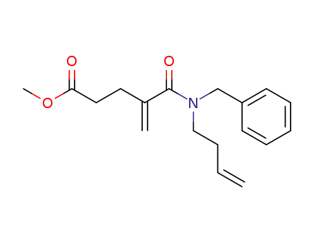 4-(benzylbut-3-enylcarbamoyl)pent-4-enoic acid methyl ester