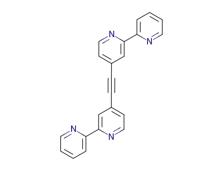 Molecular Structure of 146548-30-3 (bis(2,2'-bipyridin-4-yl)ethyne)
