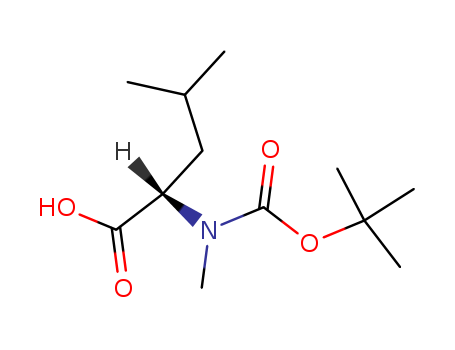 (S)-2-((tert-Butoxycarbonyl)(methyl)amino)-4-methylpentanoic acid