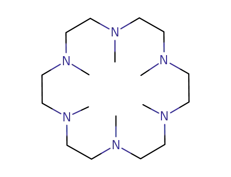 Molecular Structure of 79676-97-4 (1,4,7,10,13,16-HEXAMETHYL-1,4,7,10,13,16-HEXAAZACYCLOOCTADECANE)