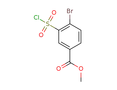 Methyl 4-bromo-3-(chlorosulfonyl)benzoate