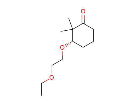 Cyclohexanone, 3-(2-ethoxyethoxy)-2,2-dimethyl-, (S)-