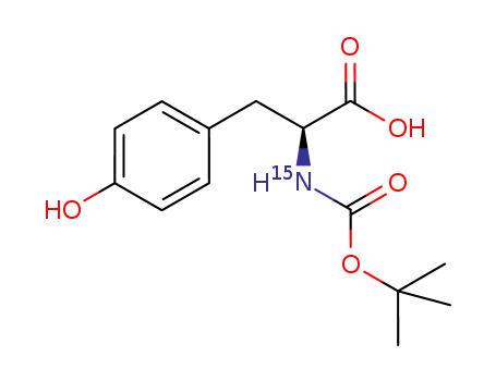 L-Tyrosine-15N,N-[(1,1-dimethylethoxy)carbonyl]-