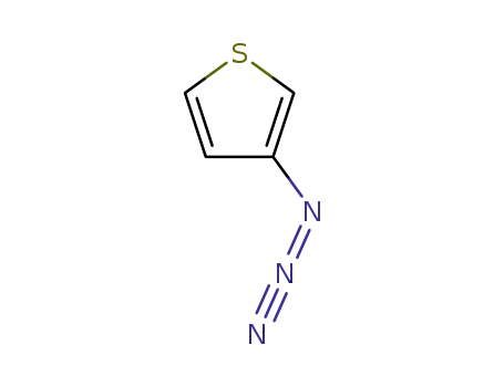 Molecular Structure of 66768-57-8 (Thiophene, 3-azido-)