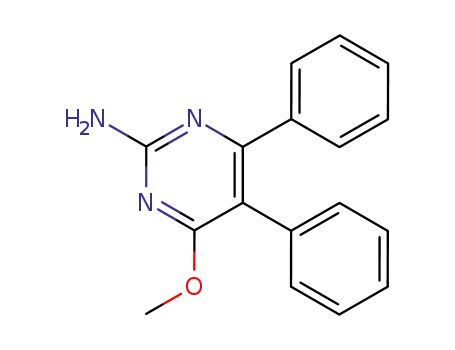 2-amino-4-methoxy-5,6-diphenylpyrimidine