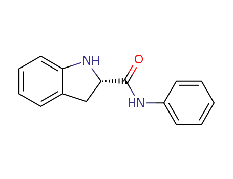 (2S)-2,3-Dihydro-N-phenyl-1H-indole-2-carboxamide
