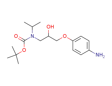 3-[4-(amino)phenoxy]-11-N-(tertbutoxycarbonyl)isopropylaminopropan-2-ol