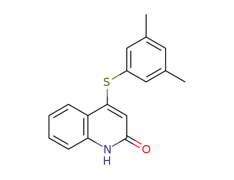 4-(3,5-dimethylphenylthio)quinolin-2(1H)-one