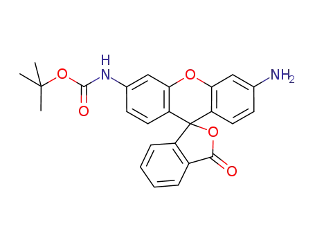 3'-amino-6'-(tert-butoxycarbonylamino)spiro[isobenzofuran-1(3H),9'-[9H]xanthen]-3-one