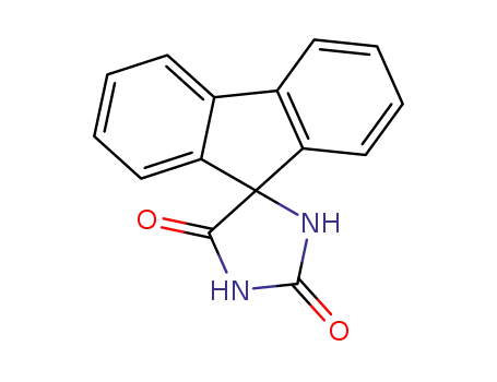 Molecular Structure of 6278-92-8 (Spiro[9H-fluorene-9,4'-imidazolidine]-2',5'-dione)