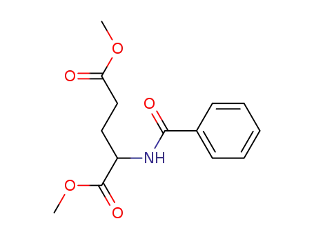 Molecular Structure of 86555-46-6 ((S)-dimethyl 2-benzamidopentanedioate)
