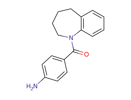 Molecular Structure of 137973-03-6 (1H-1-Benzazepine, 1-(4-aminobenzoyl)-2,3,4,5-tetrahydro-)