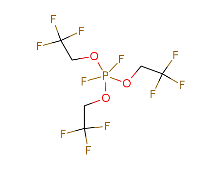 Difluor-tris-<2,2,2-trifluor-ethoxy>-phosphoran