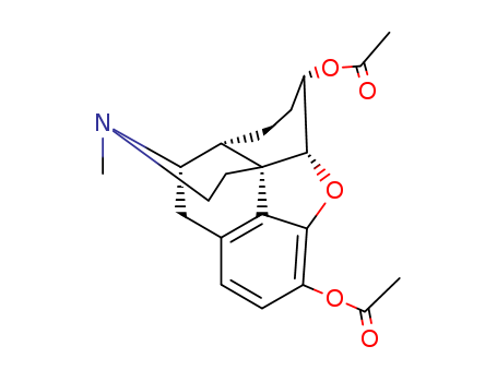 Morphinan-3,6-diol,4,5-epoxy-17-methyl-, diacetate (ester), (5a,6a)-