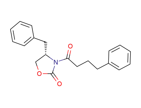 Molecular Structure of 170450-77-8 ((S)-4-benzyl-3-(3-phenylbutanoyl)oxazolidin-2-one)