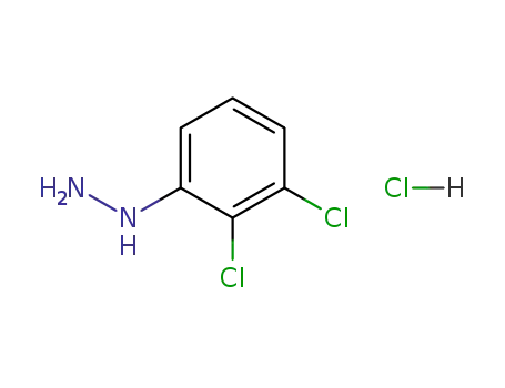 Molecular Structure of 21938-47-6 (2,3-Dichlorophenylhydrazine hydrochloride)