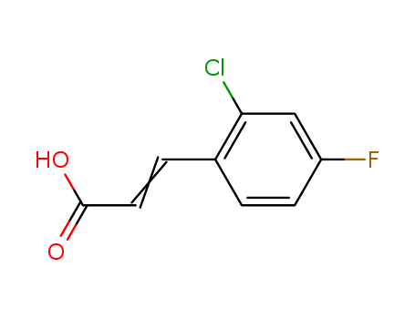 2-Propenoic acid,3-(2-chloro-4-fluorophenyl)-