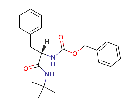 Molecular Structure of 17186-44-6 ((S)-benzyl (1-(tert-butylamino)-1-oxo-3-phenylpropan-2-yl)carbamate)