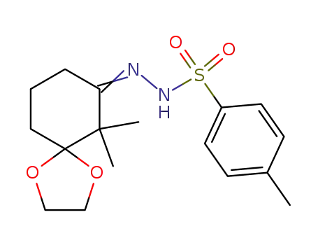 2,2-dimethyl-1,3-cyclohexanone mono ethylene acetal p-toluenesulfonyl hydrazone